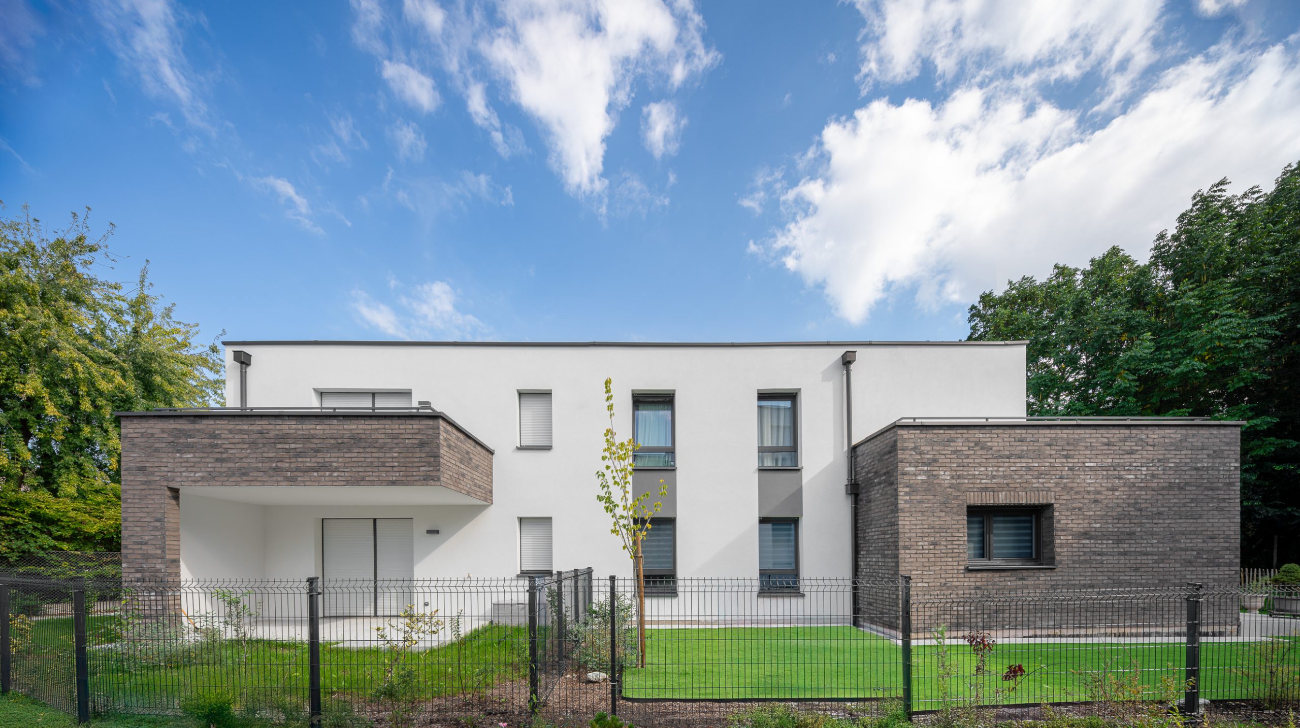 facade architecture contemporaine logement brumath
