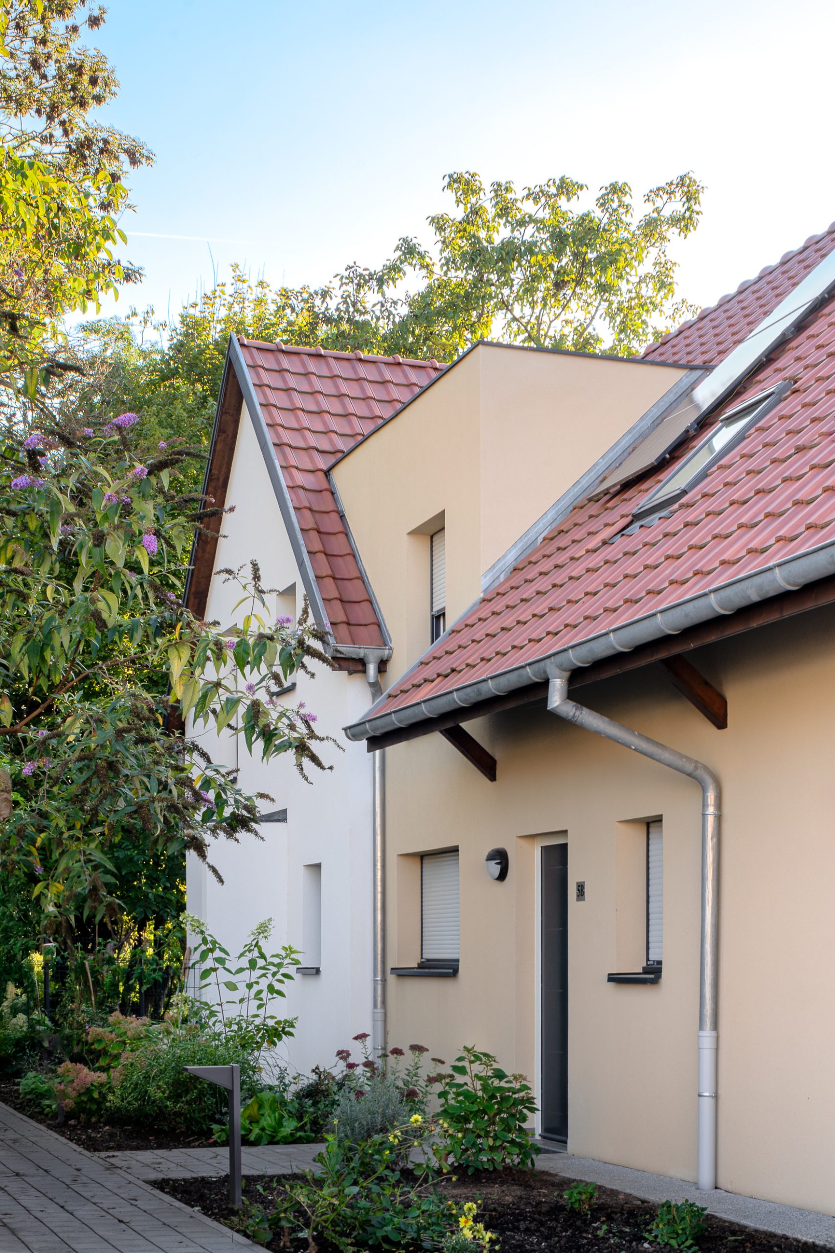 renovation corps ferme alsacien parking