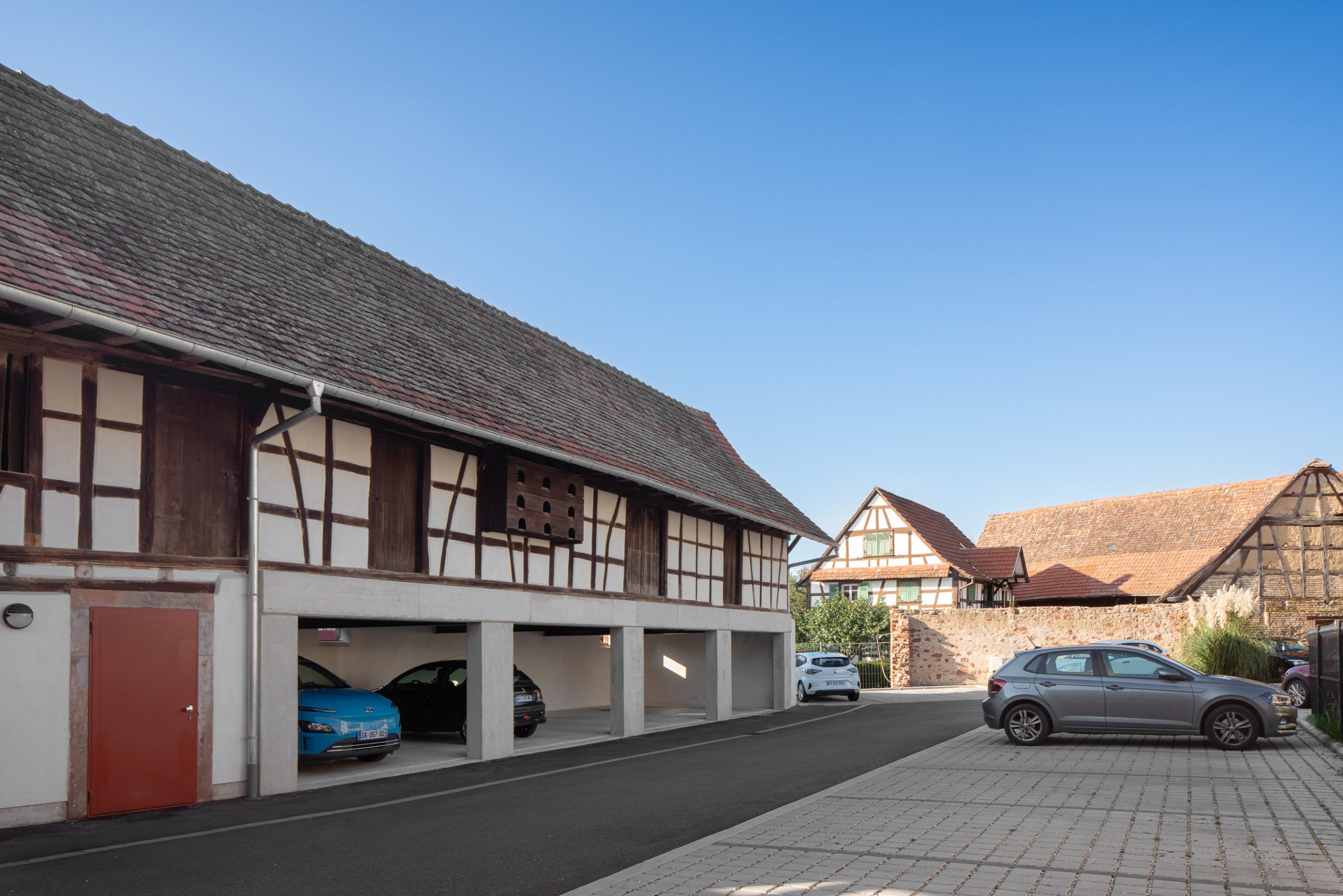 residence cour agerius pres strasbourg architecture