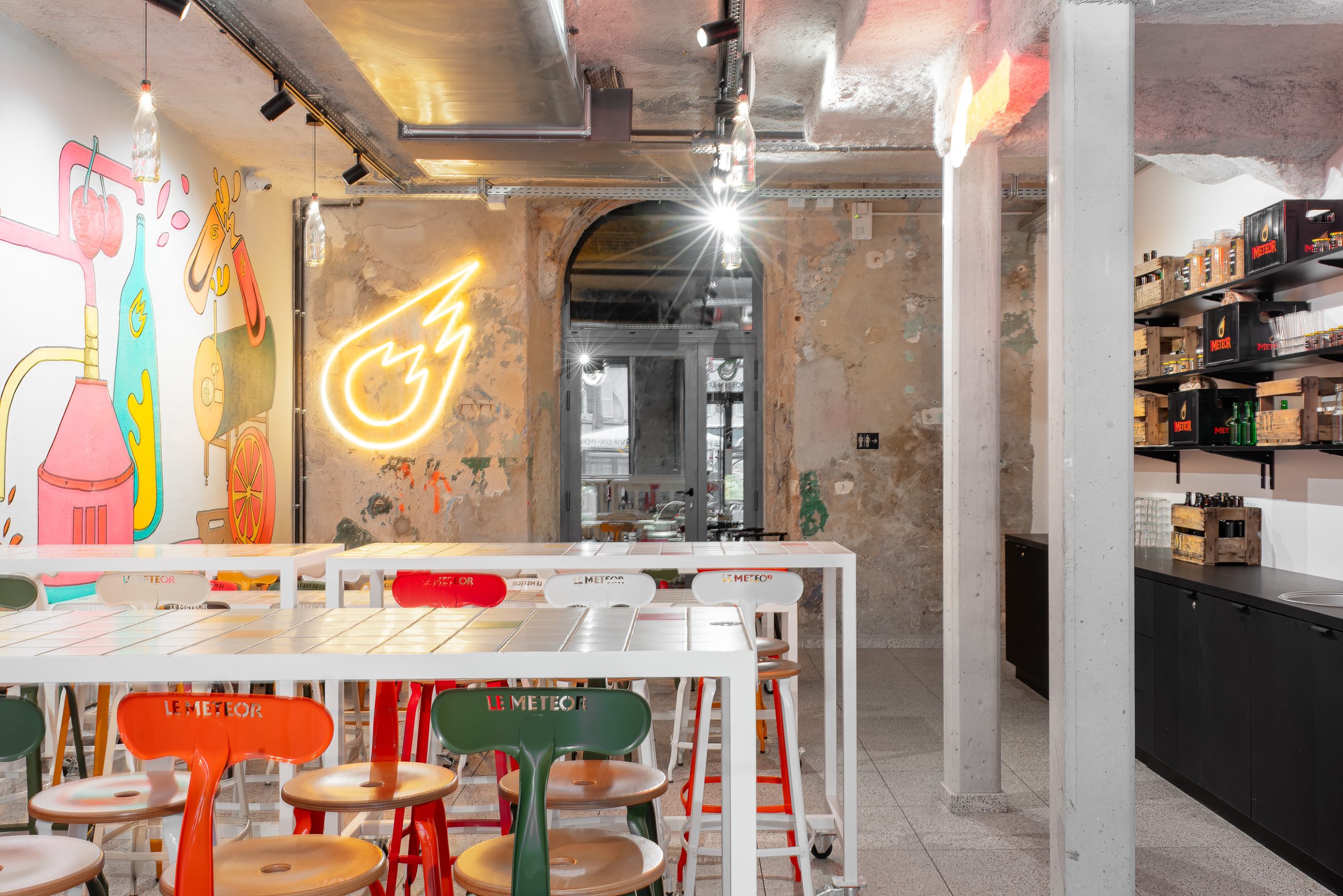 architecture interieur espace restauration france