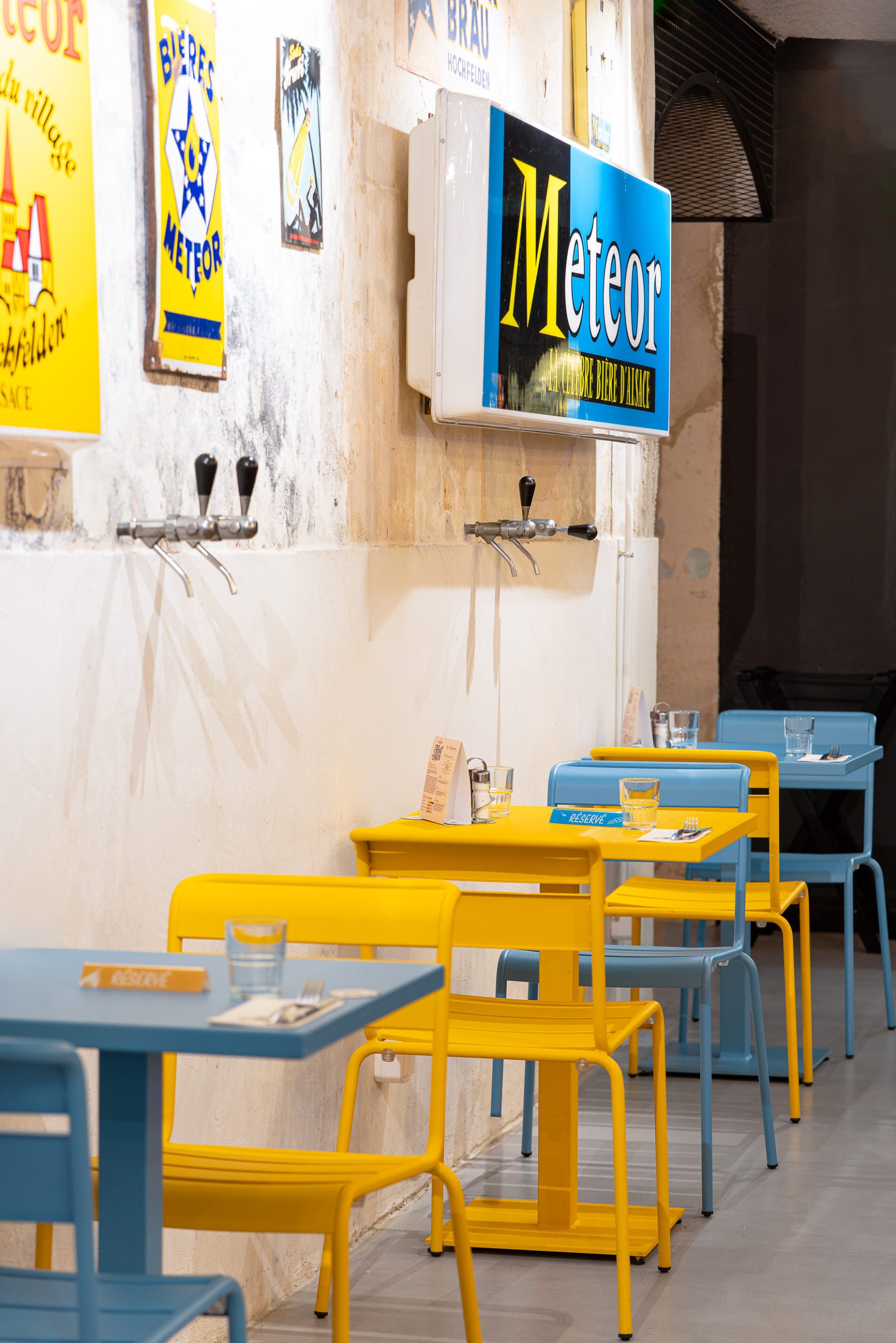 banquettes restaurant meteor marseille