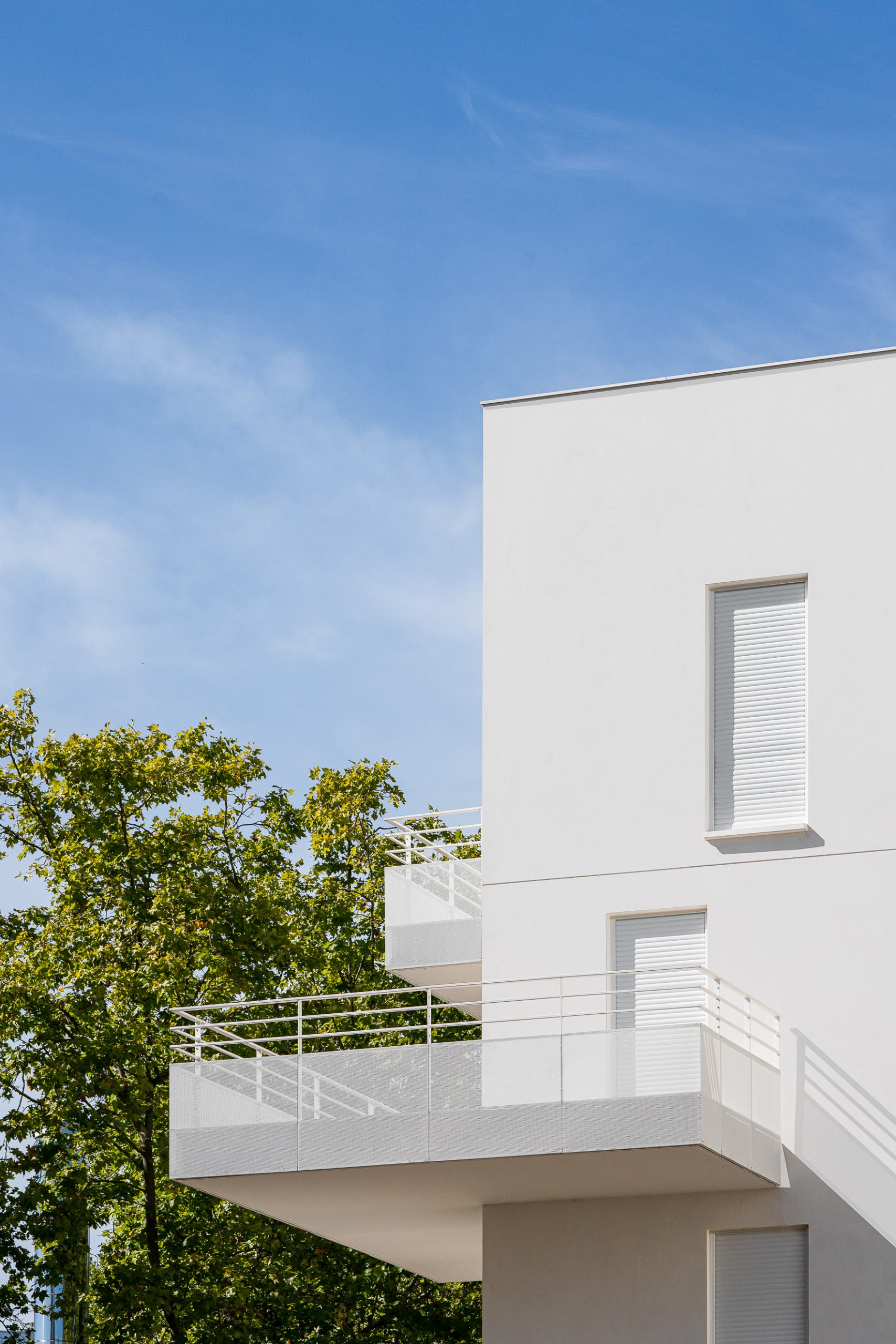 photographie façades brique architecture logements collectifs Île-de-France
