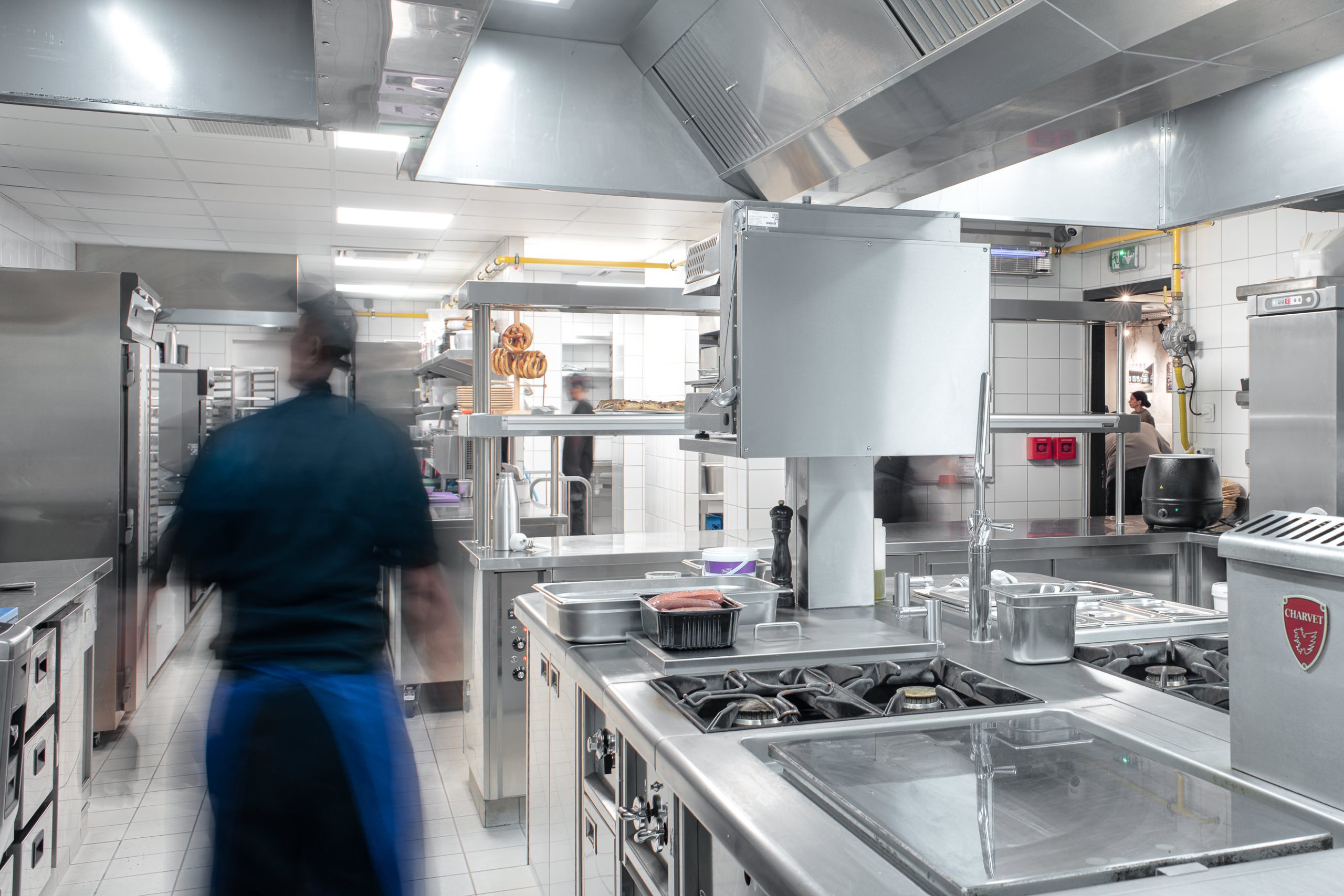 circulation interieur restaurant meteor