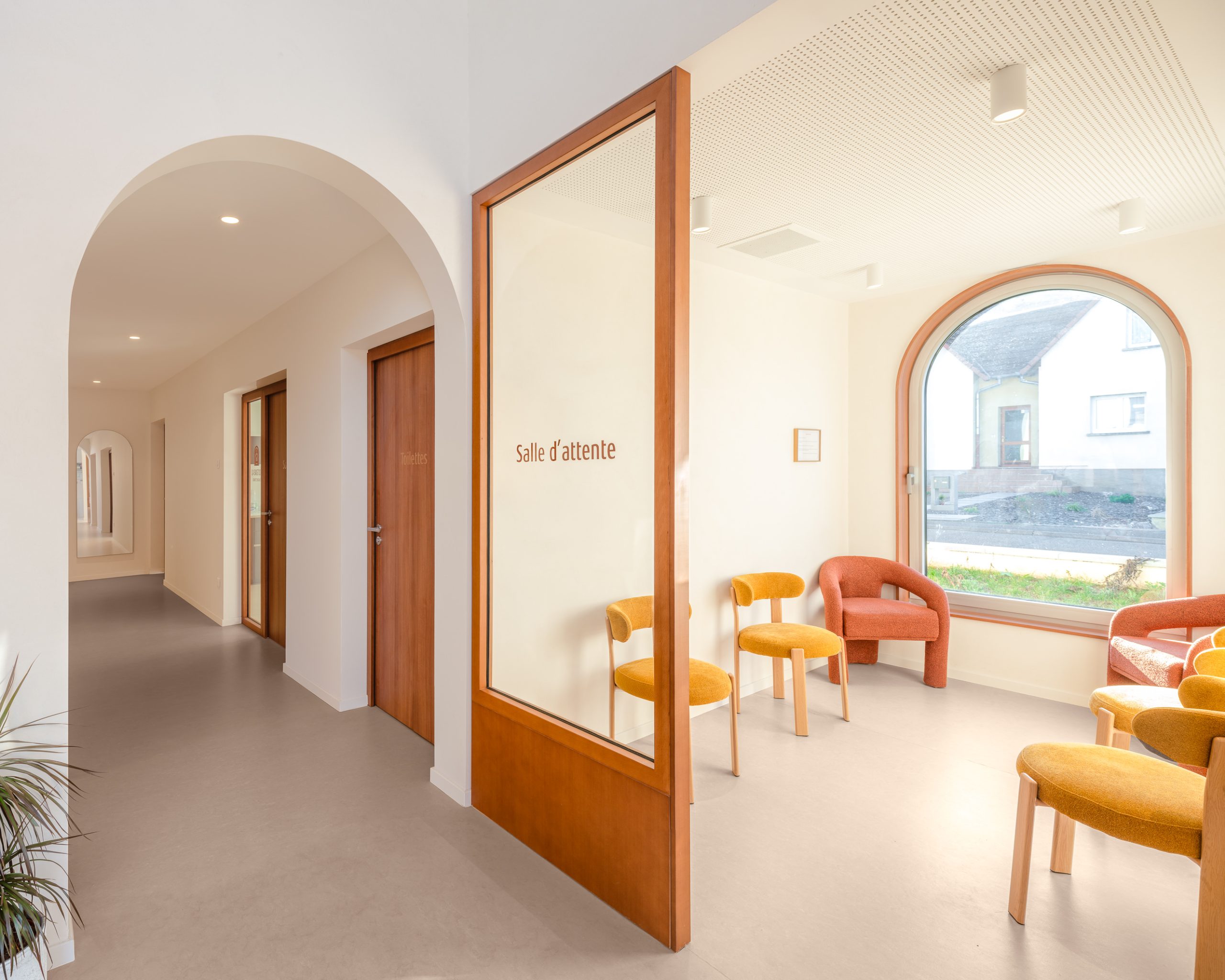 architectural reportage dental clinic interior atmosphere