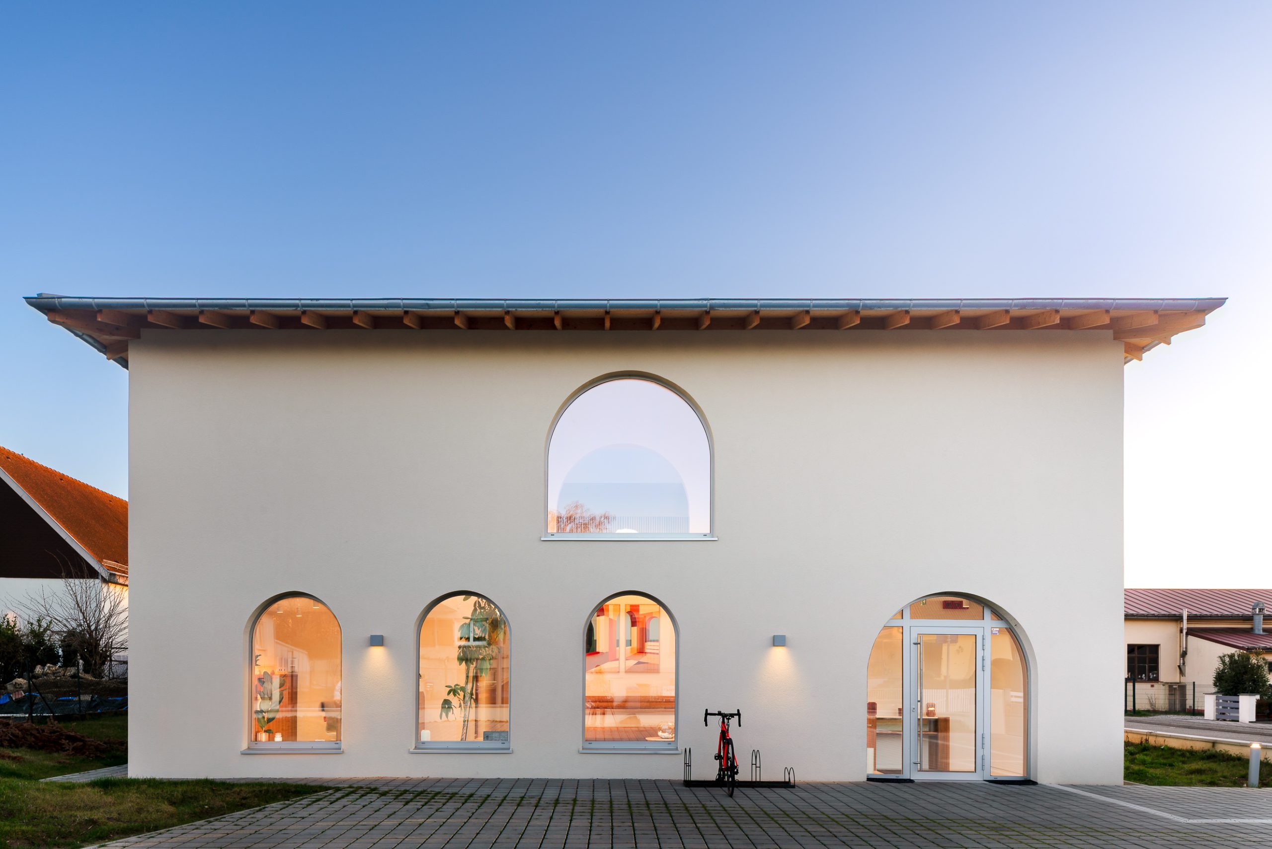 photographie architecture cabinet dentaire fegersheim nuit