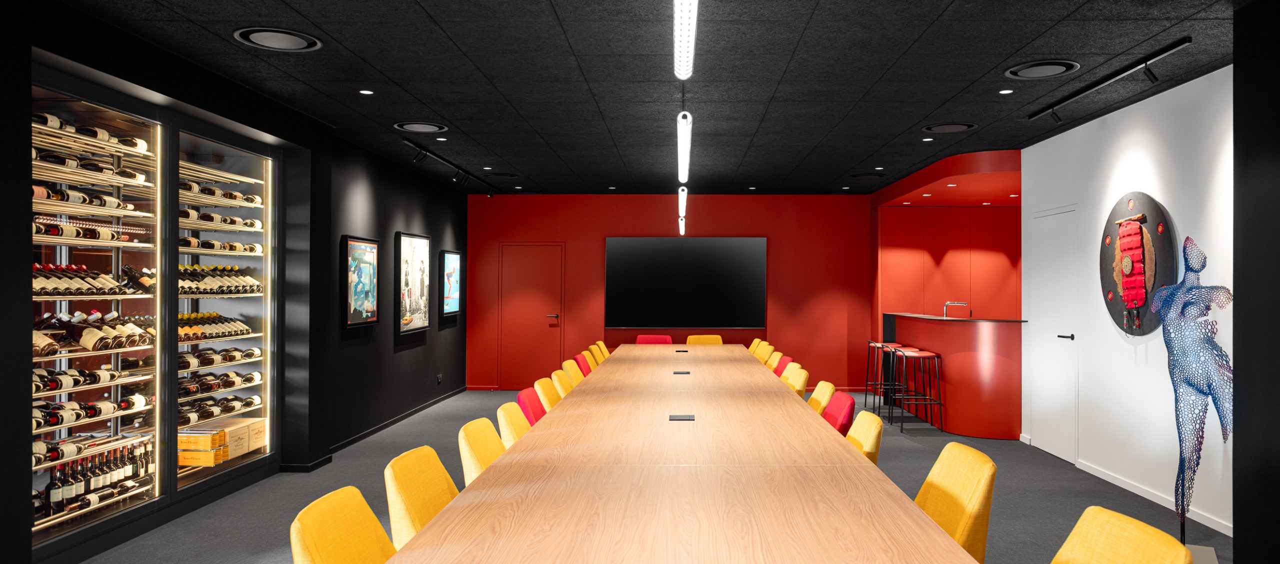 espace accueil design interieur contemporain
